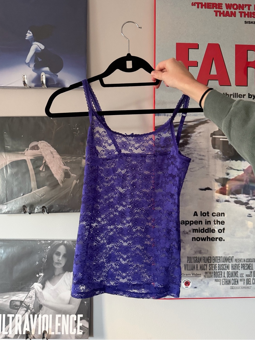 Platinum Lingerie Vintage Lace Tank